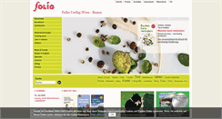 Desktop Screenshot of folioverlag.com